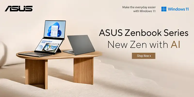 ASUS Zenbook Series - New Zen with AI - Shop Now